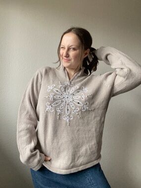 Sparkling Snowflake Sweatshirt